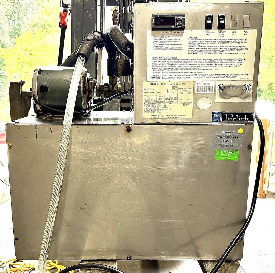 Used Perlick 4404 Air Cooled Draft Beer System Power Pack, Air Cooled, 1/3HP, TESTED