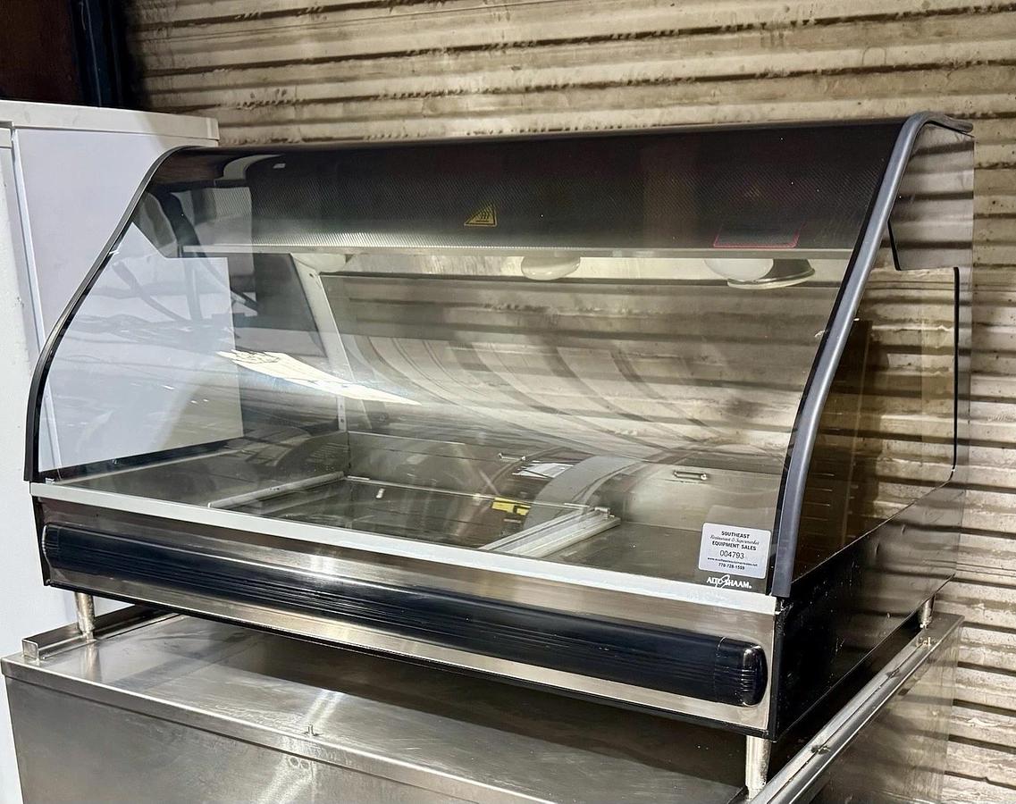 Used Alto Shaam Countertop ED2-48 Full Service Heated Deli Case, Chicken Display Case