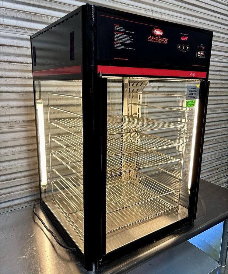 Used Hatco FSDT-1X Flav-R-Savor Humidified Hot Food Holding Display Cabinet w/5-Tier Shelf Rack