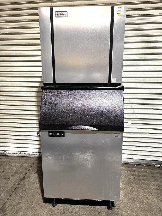 Used "2022" Ice-O-Matic CIM0836HA Elevation Series 30" 896 lb./per 24 hr. Air Cooled Half Dice Cube Ice Machine w/ "2022" Bin