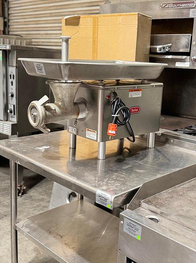Used Berkel E222 Commercial Countertop 1.5 hp Meat Grinder