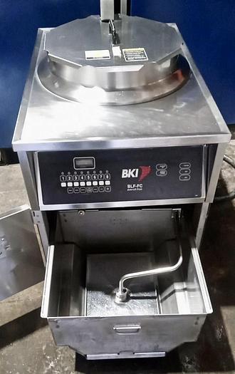 Used BKI BLF-FC - X-Large Volume 75 Lb Deep Fryer – Auto-Lift – Touchpad - Filtration
