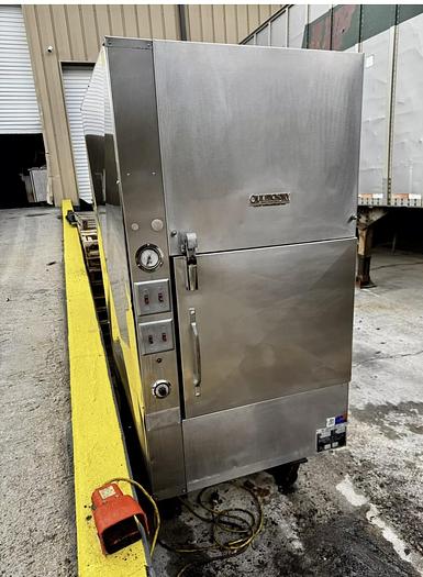 Used Ole Hickory EL-ES BBQ Smoker Natural Gas & Wood Fired Restaurant Smoker, 36" W