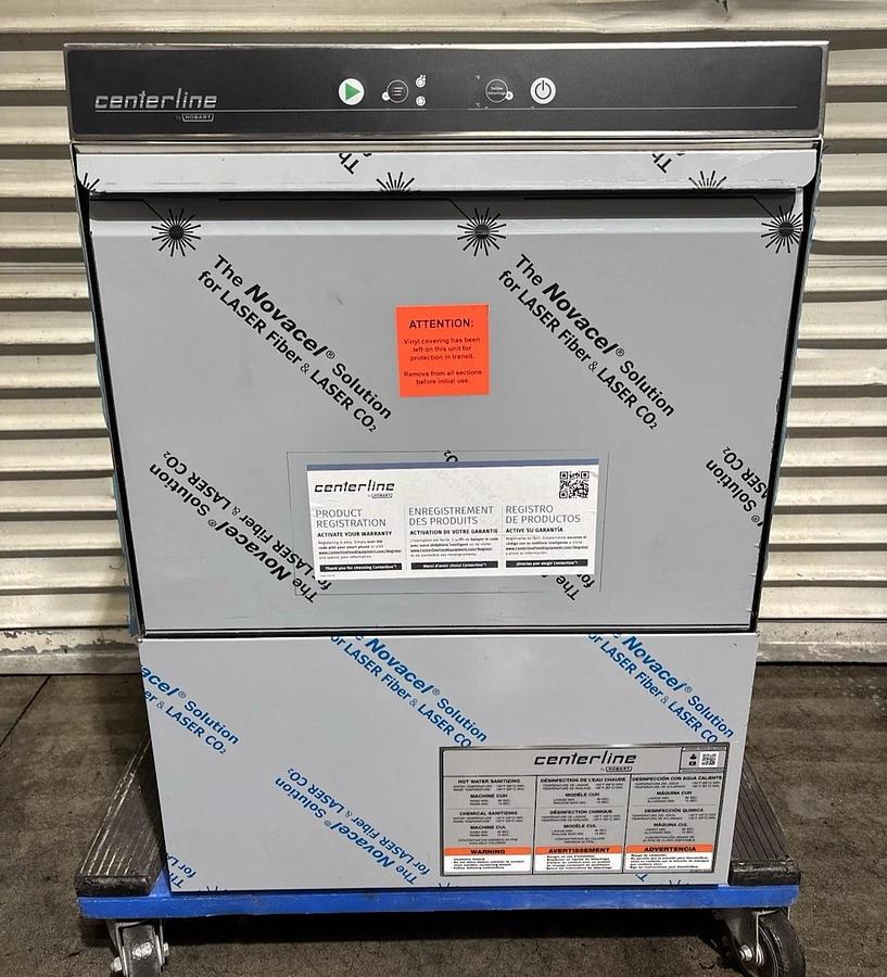 Used Hobart CUH-1 23" High Temp Undercounter Dishwasher with Booster Heater