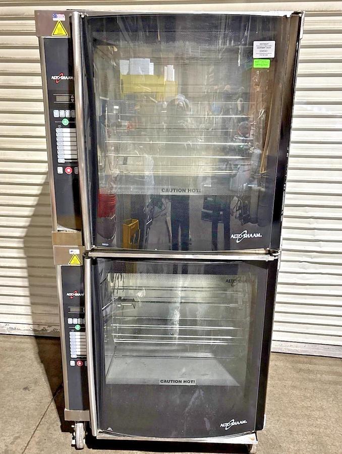 Used 12/2023 Alto-Shaam AR7E Double Stack Rotisserie Oven with 7 Spits, 208V, 3 Phase
