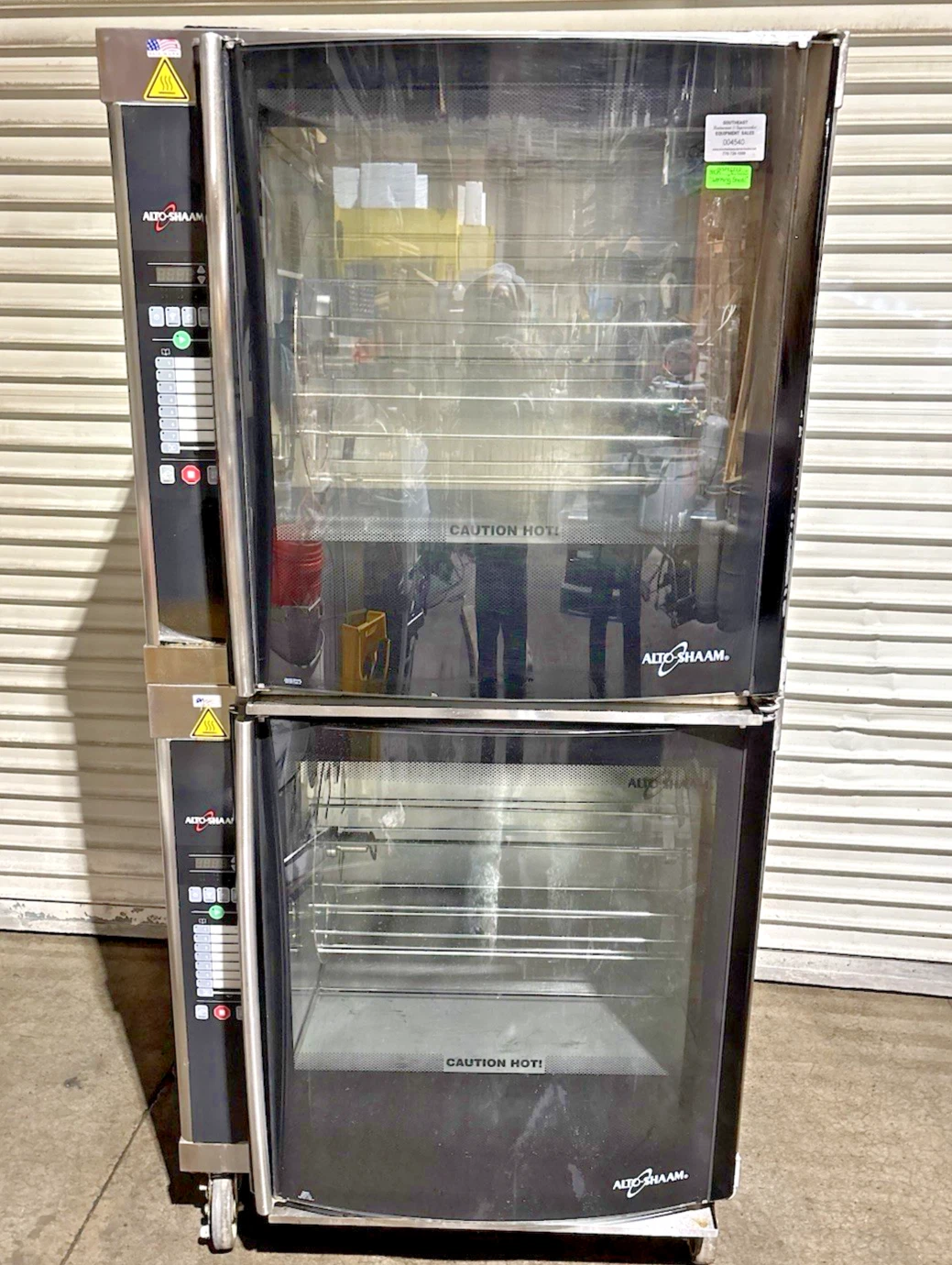 Used 12/2023 Alto-Shaam AR7E Double Stack Rotisserie Oven with 7 Spits, 208V, 3 Phase
