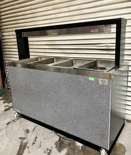 Used Duke Heritage HB4HF 4-Well Steam Table, Mobile Single Phase