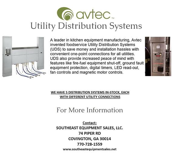 Used Avtec Utility Distribution System, Multi Appliance Outlet Center