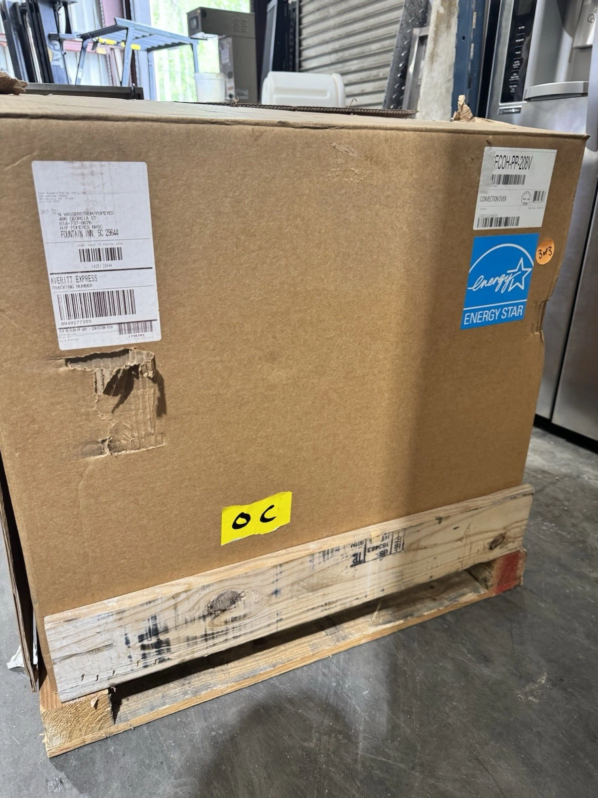 Lang ECOH-PP Single Deck Half Size Electric Convection Oven w/ Standard Depth - * SALE -$5,000 OFF