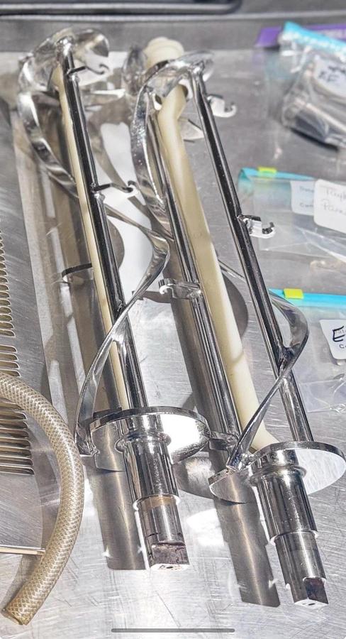 Used Electro Freeze HC120866 Shaft Assume. Beater with HC139913 Bar-Breaker 16.02 In.