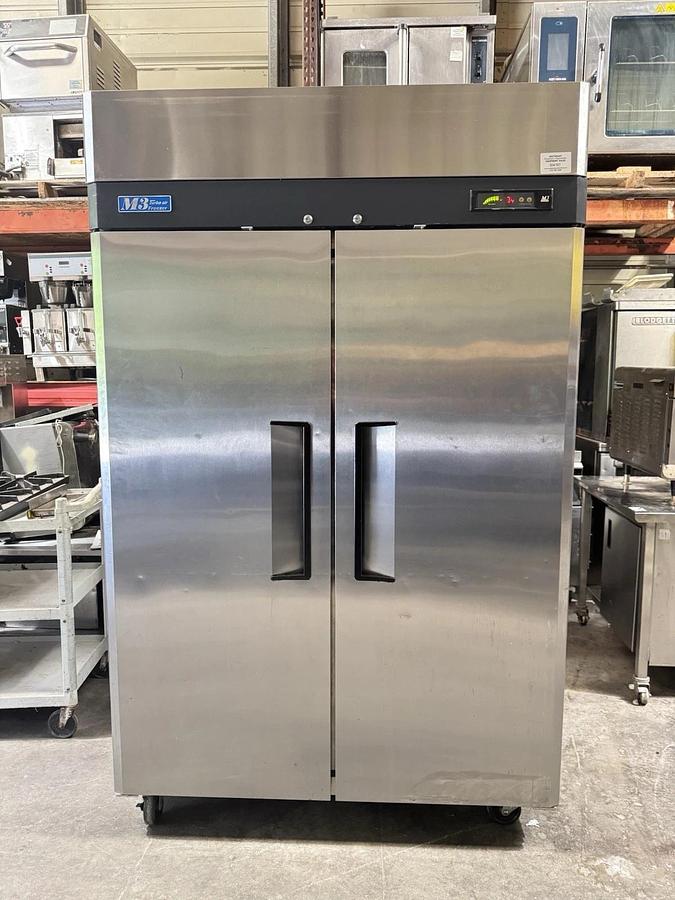 Used Turbo Air M3F47-2 Reach-In Freezer, 2 Door, Stainless Steel, Great Condition!