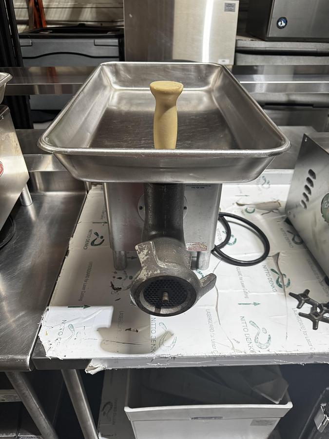 Used Berkel Commercial Countertop 1.5 hp Meat Grinder, TESTED!