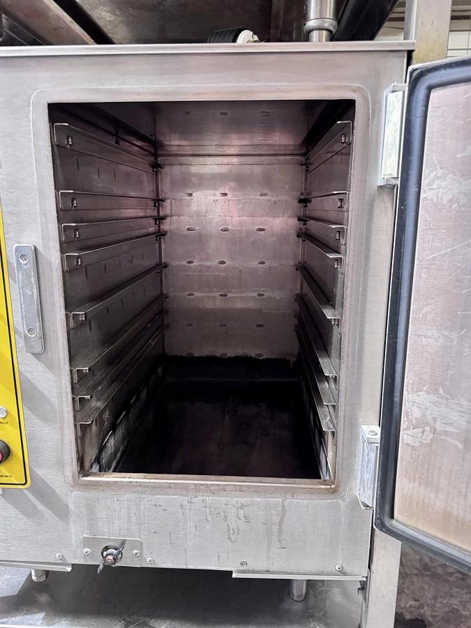 Used Accutemp Steam N Hold Electric Steamer Double Stack w/ Stand, Refurbished