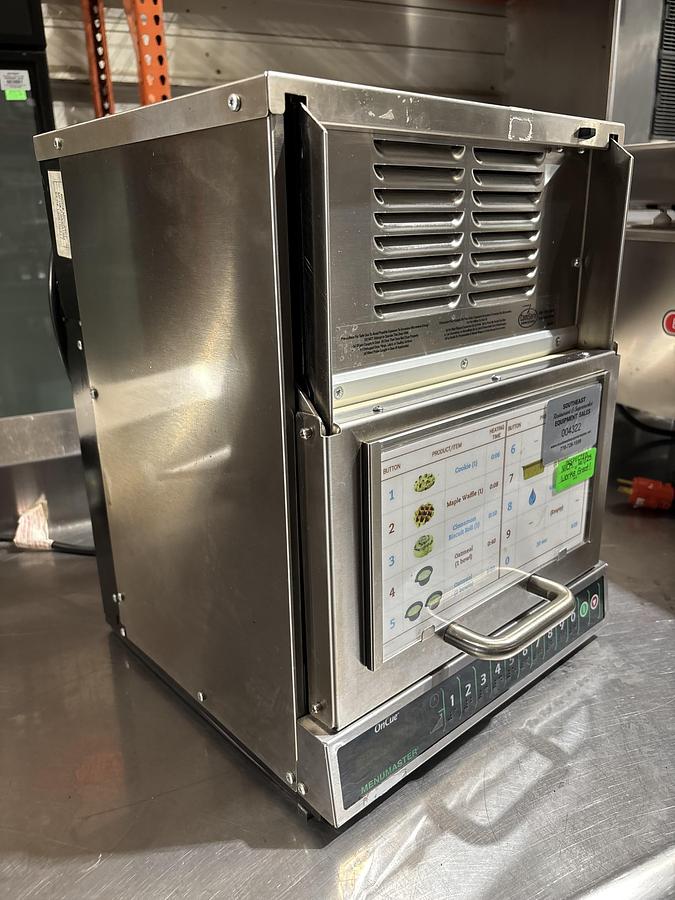 Used Menumaster ACP MOC24 Heavy Duty Commercial Microwave with Touchpad Controls, 240