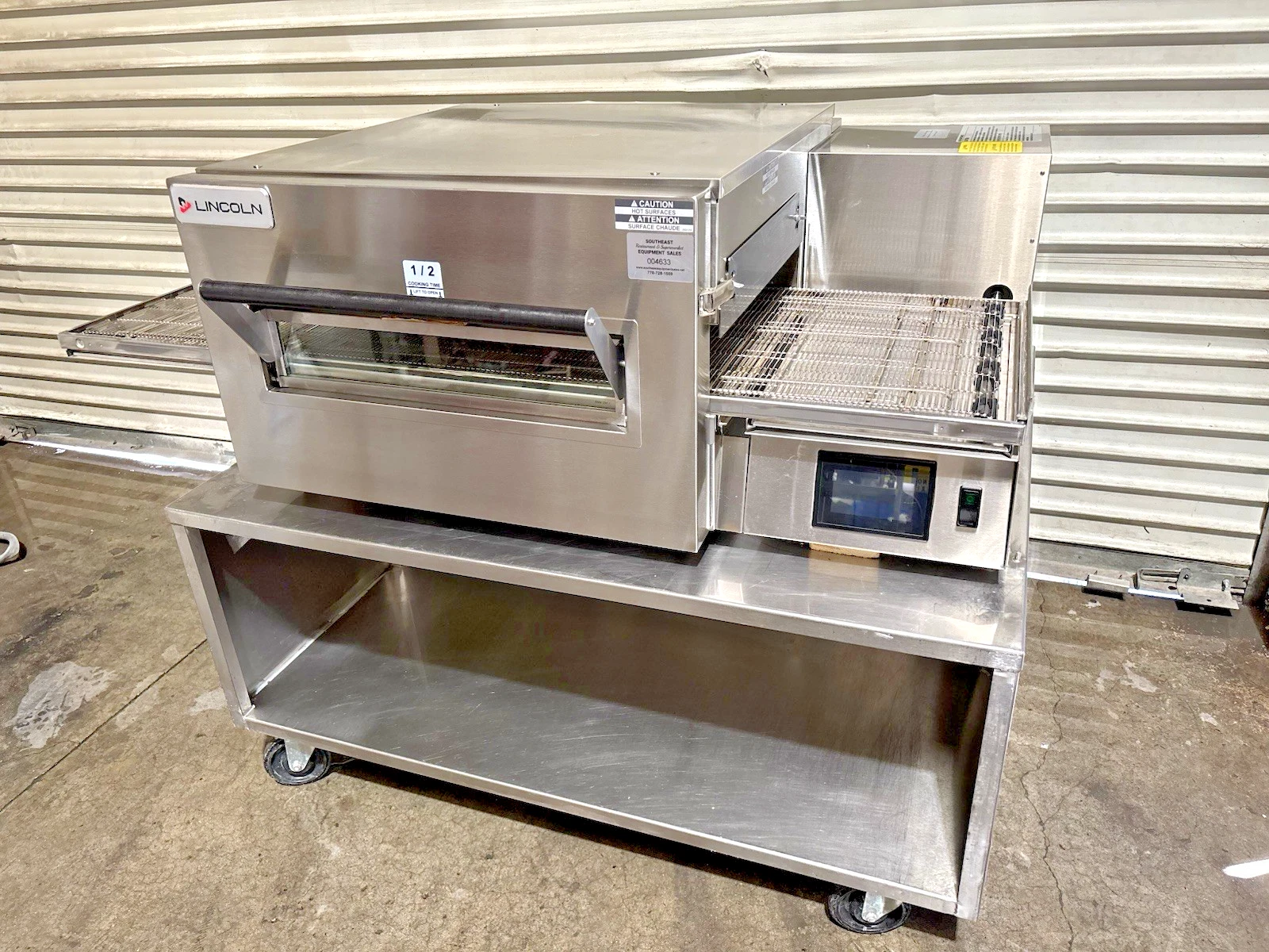 Used New Lincoln 1132-000 Impinger II Countertop Ventless Conveyor Pizza Oven