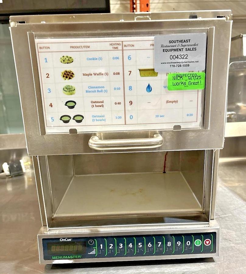 Used Amana Menumaster ACP MOC24 Commercial Microwave with Touchpad Controls, 240
