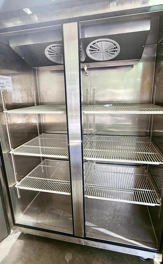 Used Turbo Air M3F47-2 Reach-In Freezer, 2 Door, Stainless Steel, Great Condition!