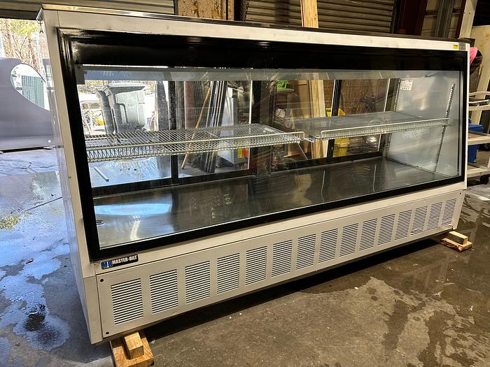 Used Master-Bilt Display Case 96” Refrigerated Gravity Coil Deli Butcher Bakery Case