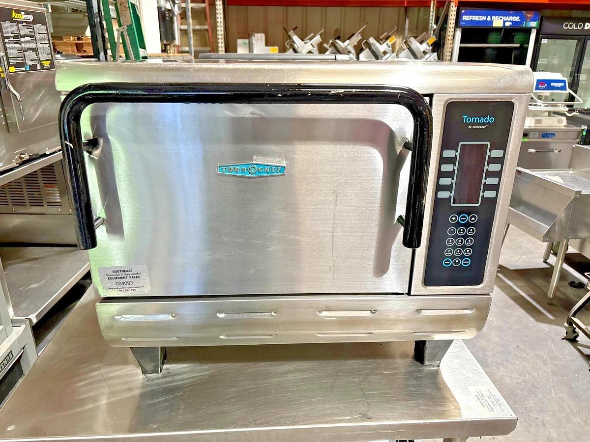 Used Turbochef NGCD6 Tornado Electric Countertop Rapid Cook Ventless Oven w/ Stone
