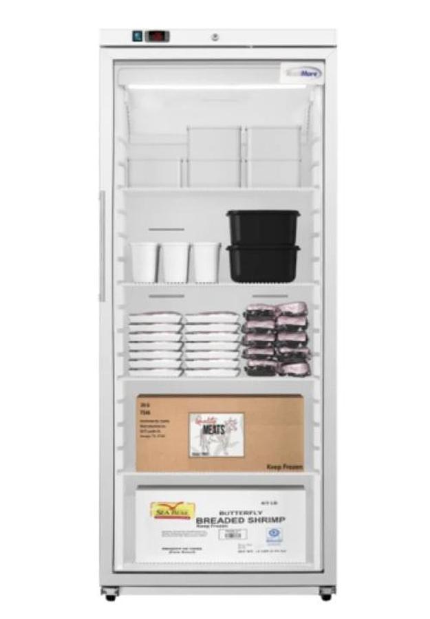 Koolmore KM-RIF-1GD21C-A Reach-In Freezer 30"W 21 Cu. Ft. Capacity