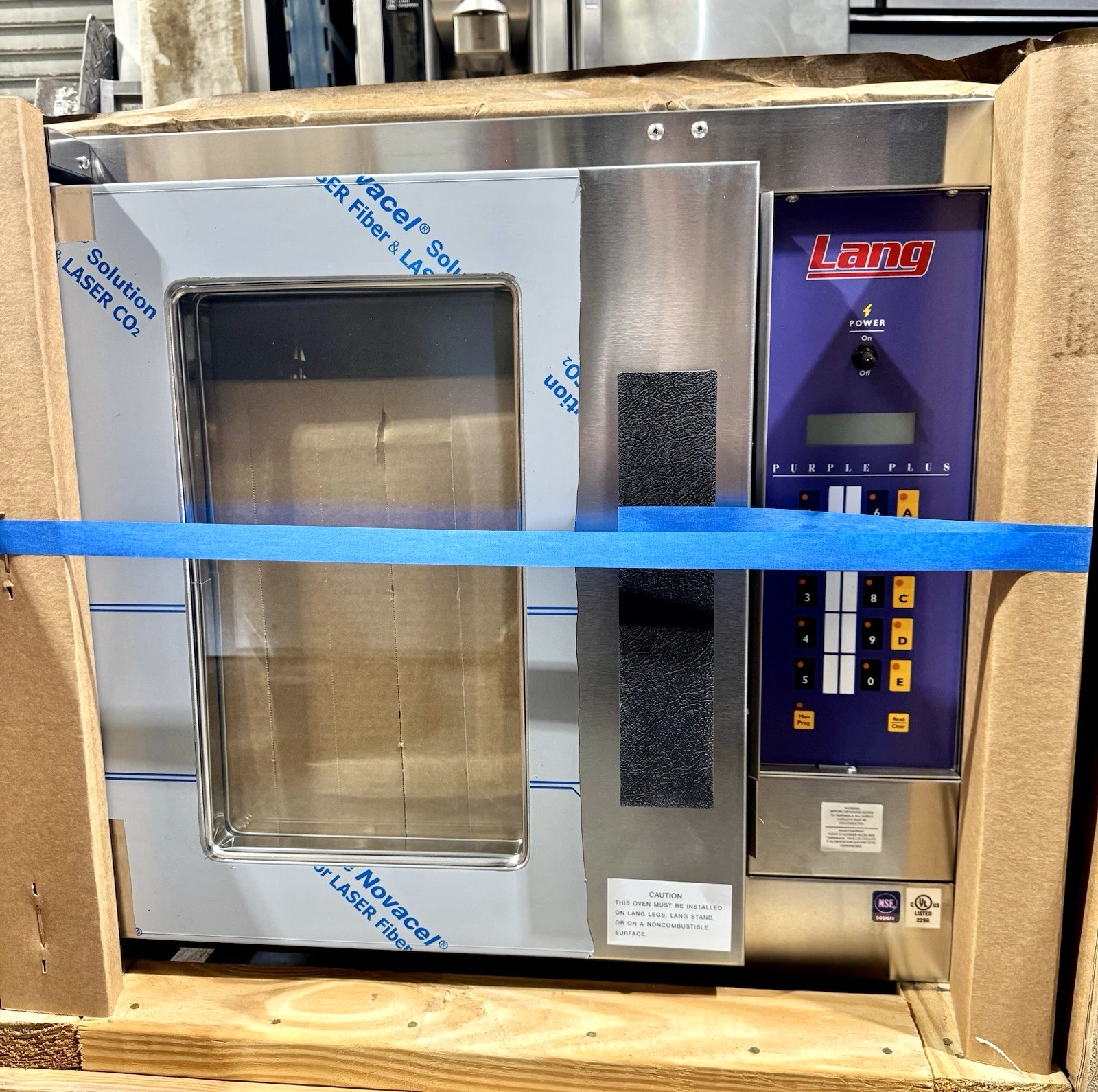 Lang ECOH-PP Single Deck Half Size Electric Convection Oven w/ Standard Depth - * SALE -$5,000 OFF