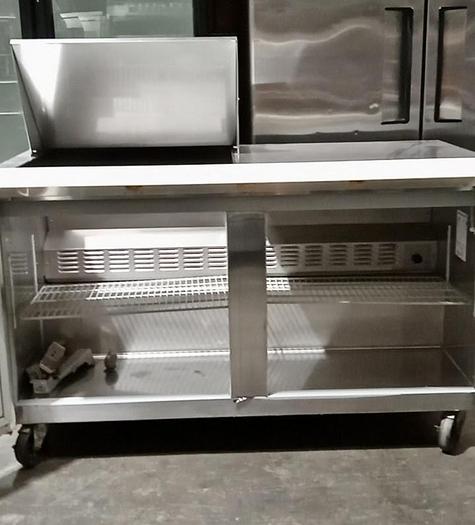 Used Hoshizaki 60" Mega Top Sandwich Prep Refrigerator- 12 Pan (CRMR60-12M)