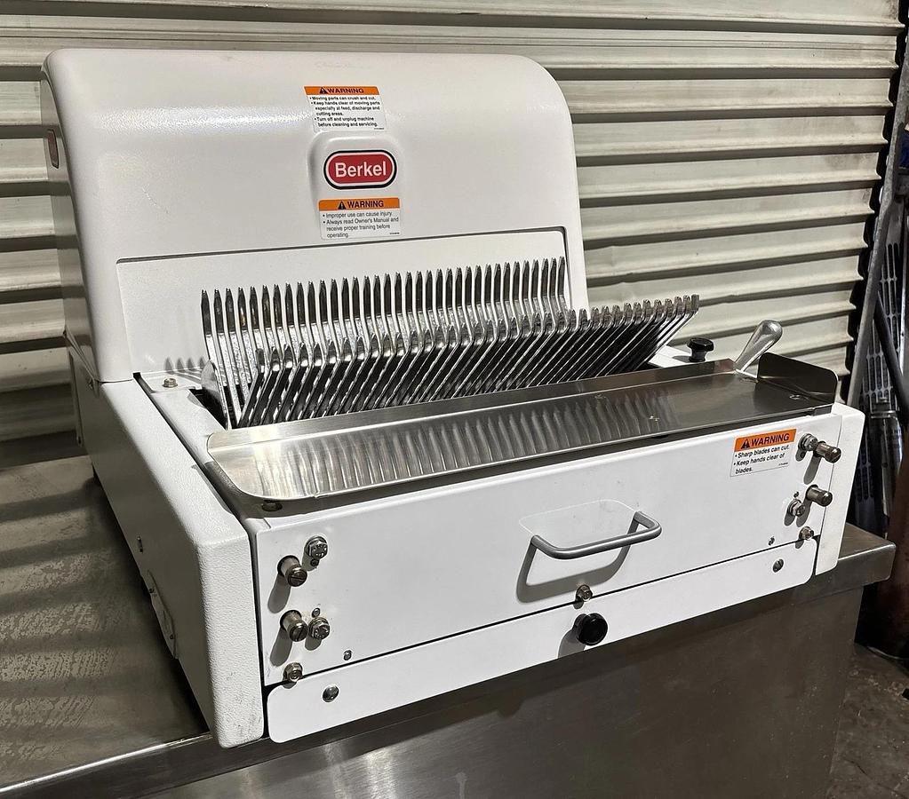 Used NEW Berkel MB7/16 Bread Slicer, 7/16" Slice Thickness