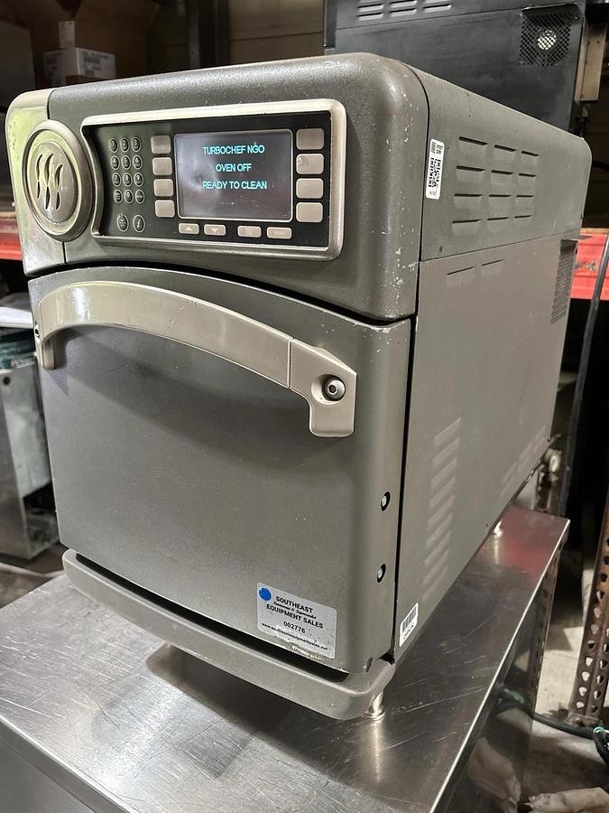 Used TurboChef NGO Countertop Ventless Rapid Cook High Speed Oven w/ Bottom Cover