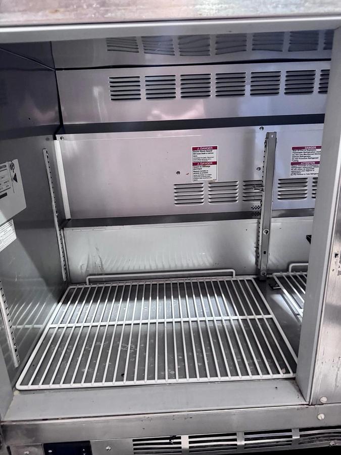 Used Beverage-Air UCR48AHC 48" Undercounter Stainless Steel Two Door Refrigerator