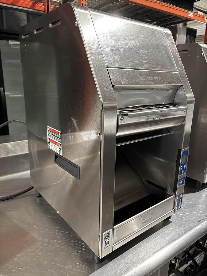 Used Antunes RT-2 Countertop Conveyor Radiant English Muffin Bagel Bread Toaster 208V