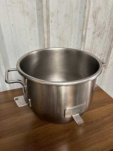 Used Hobart Mixer Mixing 30QT Bowl VMLH-30 Stainless Steel