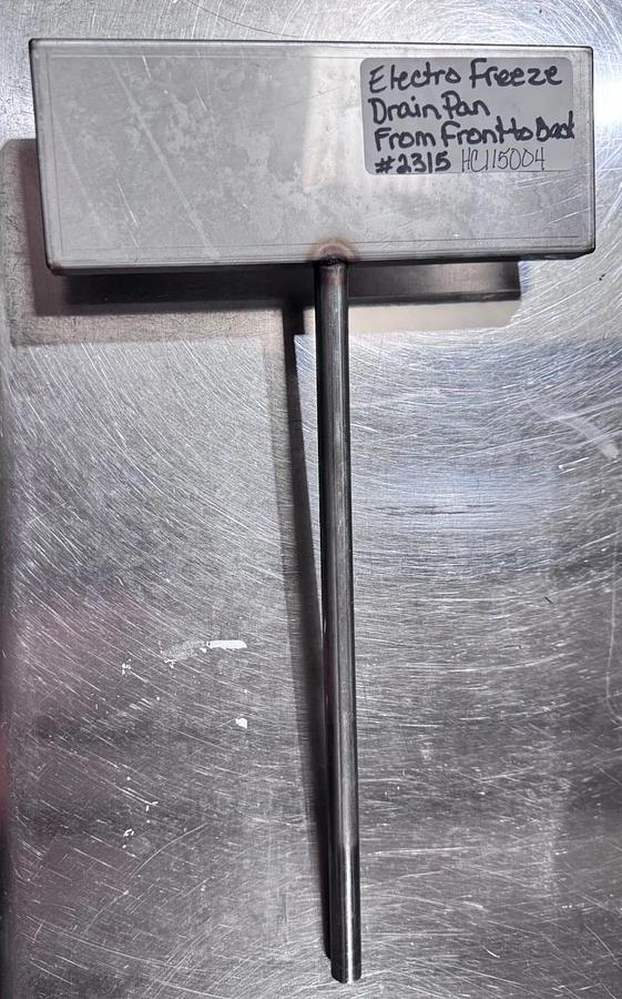 Used Electro Freeze HC115004 Tube - Assembly Drain Pan 14-1/4”