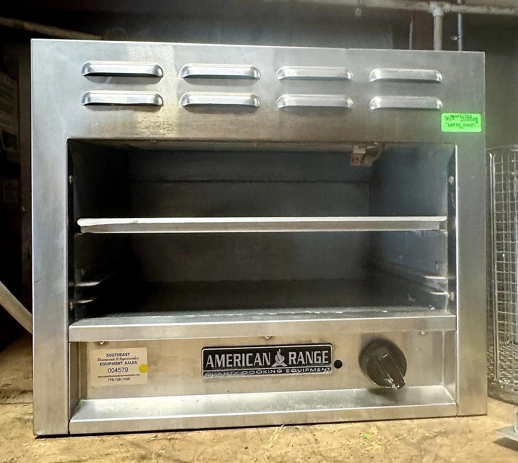 Used American Range ARCM-24 Infared Cheese Melter Broiler Gas 20,000 BTU Natural Gas