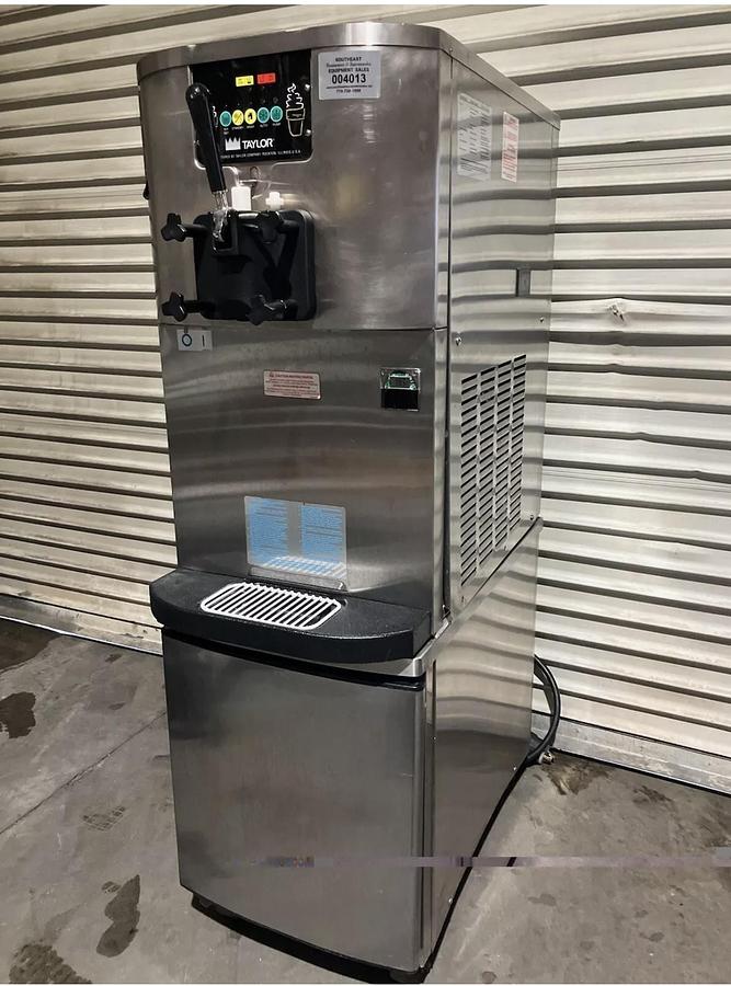 Used Taylor Crown Floor Model Soft Serve Ice Cream Machine C706-33