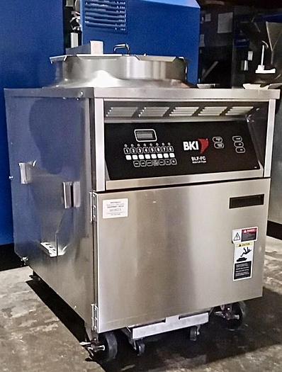 Used BKI BLF-FC - X-Large Volume 75 Lb Deep Fryer – Auto-Lift – Touchpad - Filtration