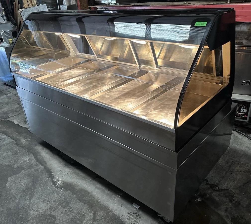 Used Alto-Shaam ED2-72 Full-Ser Countertop Heated Display Case, Hot Case