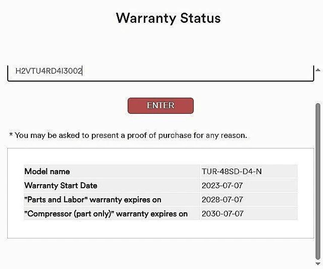 Used 2023 Turbo Air TUR-48SD-D4-N Super Deluxe 48" 4Drawers Undercounter Refrigerator