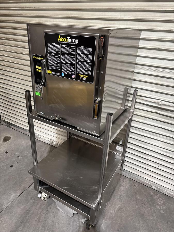 Used AccuTemp Evolution E62083D 6-Pan Convection Steamer 208v/3ph w/ Optional Stand