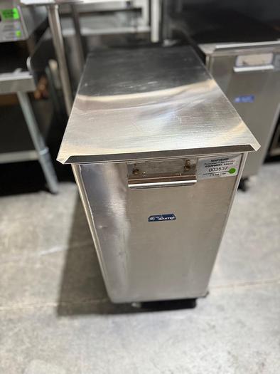 Used Baxter Ingredient Bin, 1-Compartment, Mobile, Stainless Steel with Sliding Cover