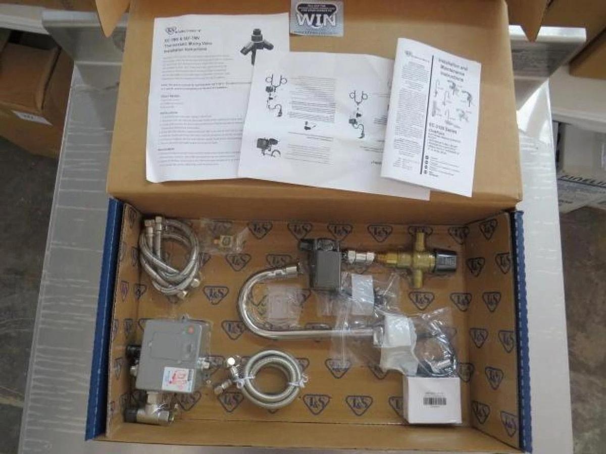 New* T&S ChekPoint™ Electronic Faucet Deck Mount Hydrogen, EC-3100TMVHGF10