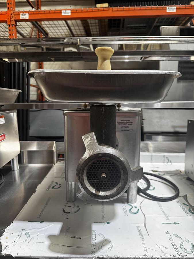 Used Berkel Commercial Countertop 1.5 hp Meat Grinder, TESTED!