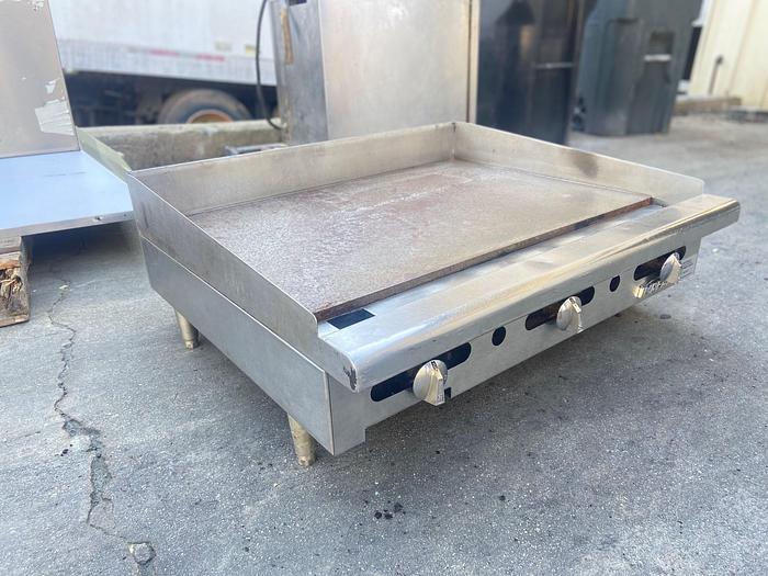Used Imperial36" Gas Griddle w/ Manual Controls, IMGA-3628