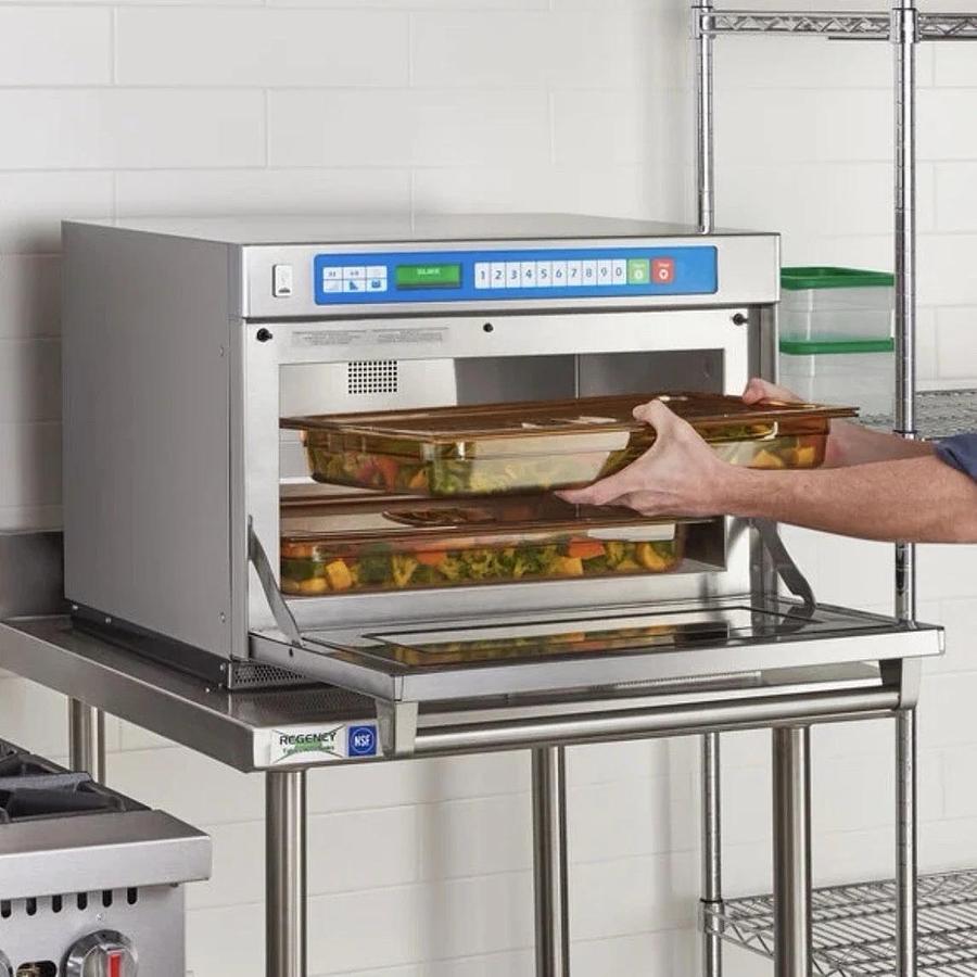 Solwave Ameri-Series Heavy-Duty Commercial Steamer Microwave Oven, 3500W, 1Phase