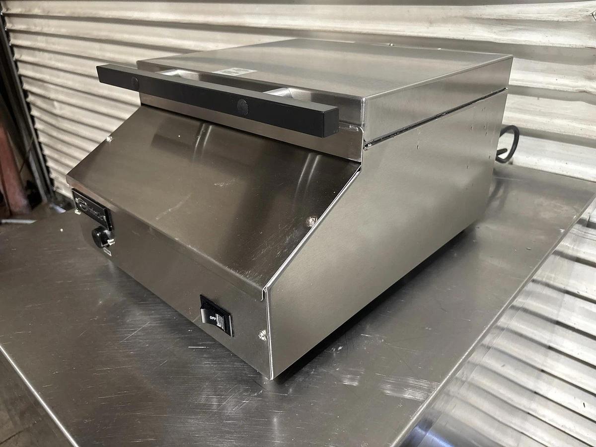 Used EmberGlo ES5PB 1/2 Size Countertop Electric Food Steamer w/ Quick Connect Water Line