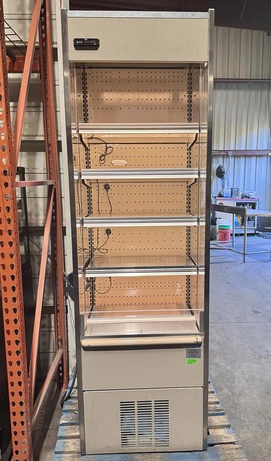 Used 2024' Hillphoenix Q2630 Refrigerated Upright Grab-N-Go Slim Display Merchandiser