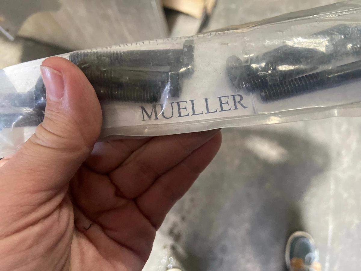 Used Set of 2 NEW - 30" x 96" Impact Traffic Swing Door with View Window and Hardware