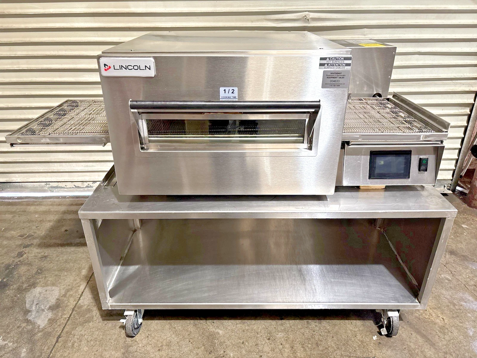 Used New Lincoln 1132-000 Impinger II Countertop Ventless Conveyor Pizza Oven