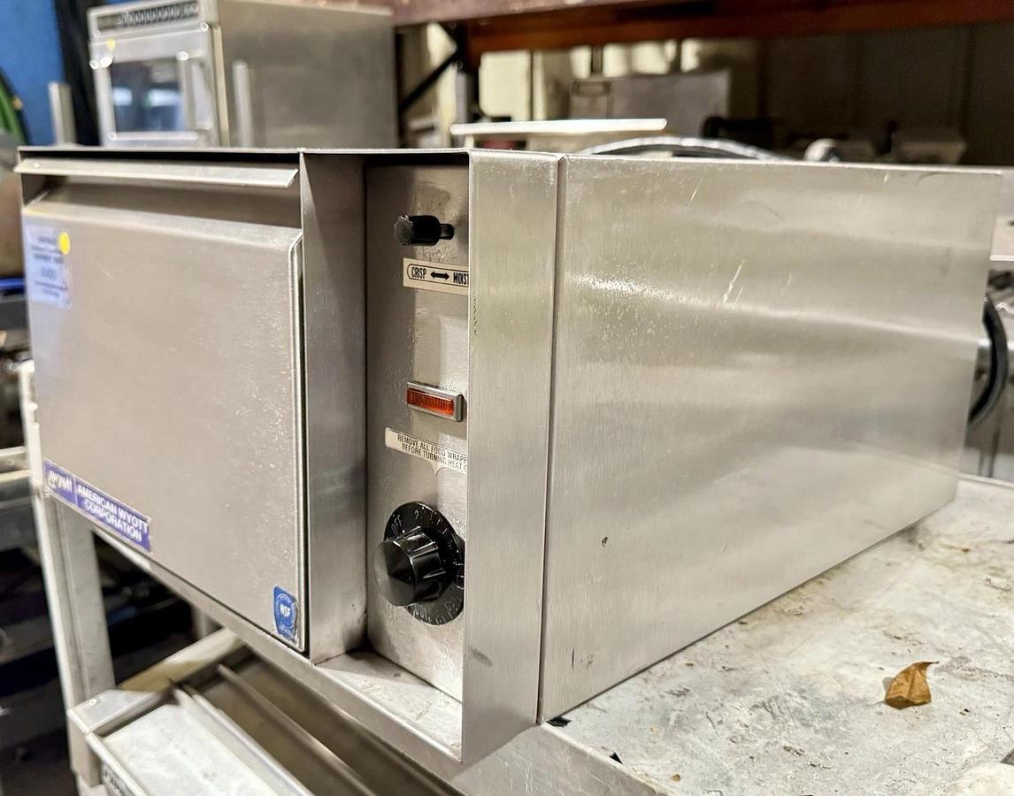 Used APW Wyott BW-20 Compact 36 Hot Dog Bun Warmer, Moist Heat, 120V 500W