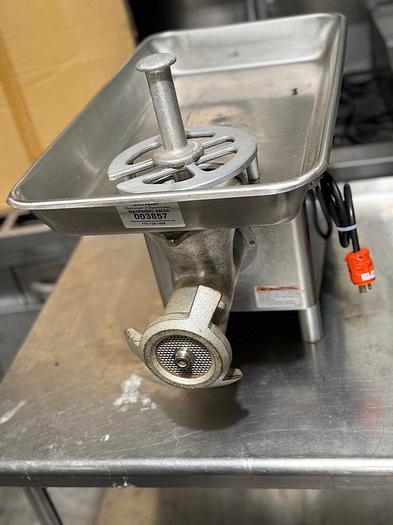 Used Berkel E222 Commercial Countertop 1.5 hp Meat Grinder