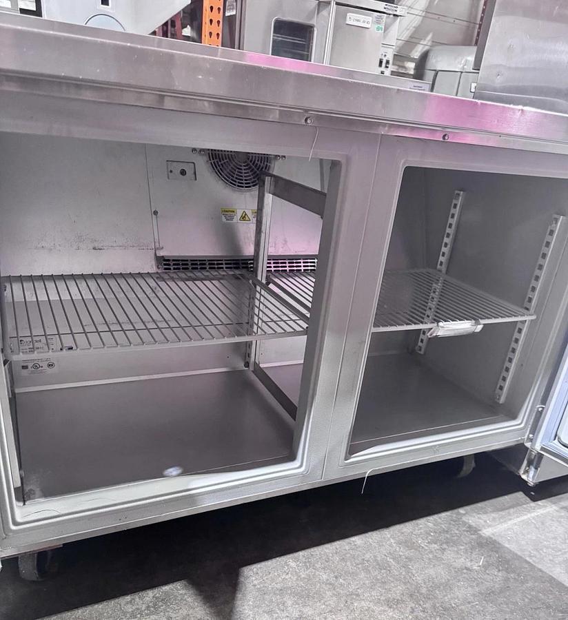 Used Beverage-Air UCR48AHC 48" Undercounter Stainless Steel Two Door Refrigerator